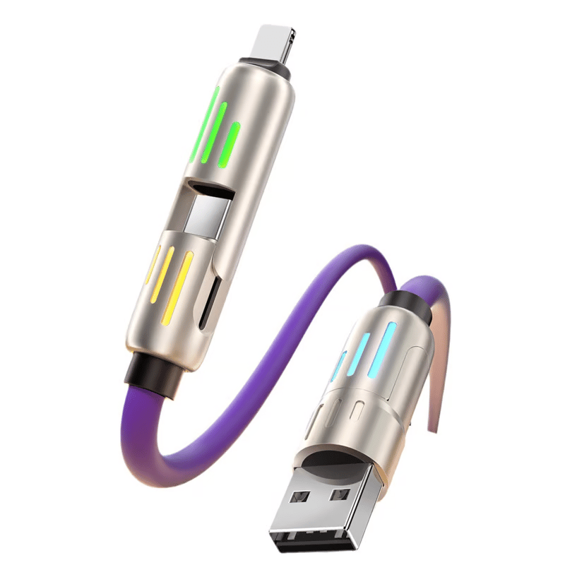 📲4-in-1 USB Charging Cable Fast Charging MAX 240W⚡